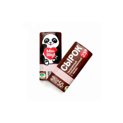 Сырок творожный глазированный "Панда" с какао 26% 50 г, Полоцкий молочный комбинат, Беларусь