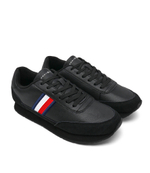 кожаные кроссовки core eva runner corporate lea Tommy Hilfiger - черный(FM0FM04397)