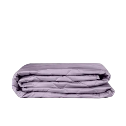 Покрывало + наволочка BuyColor Фиалка/Шалфей