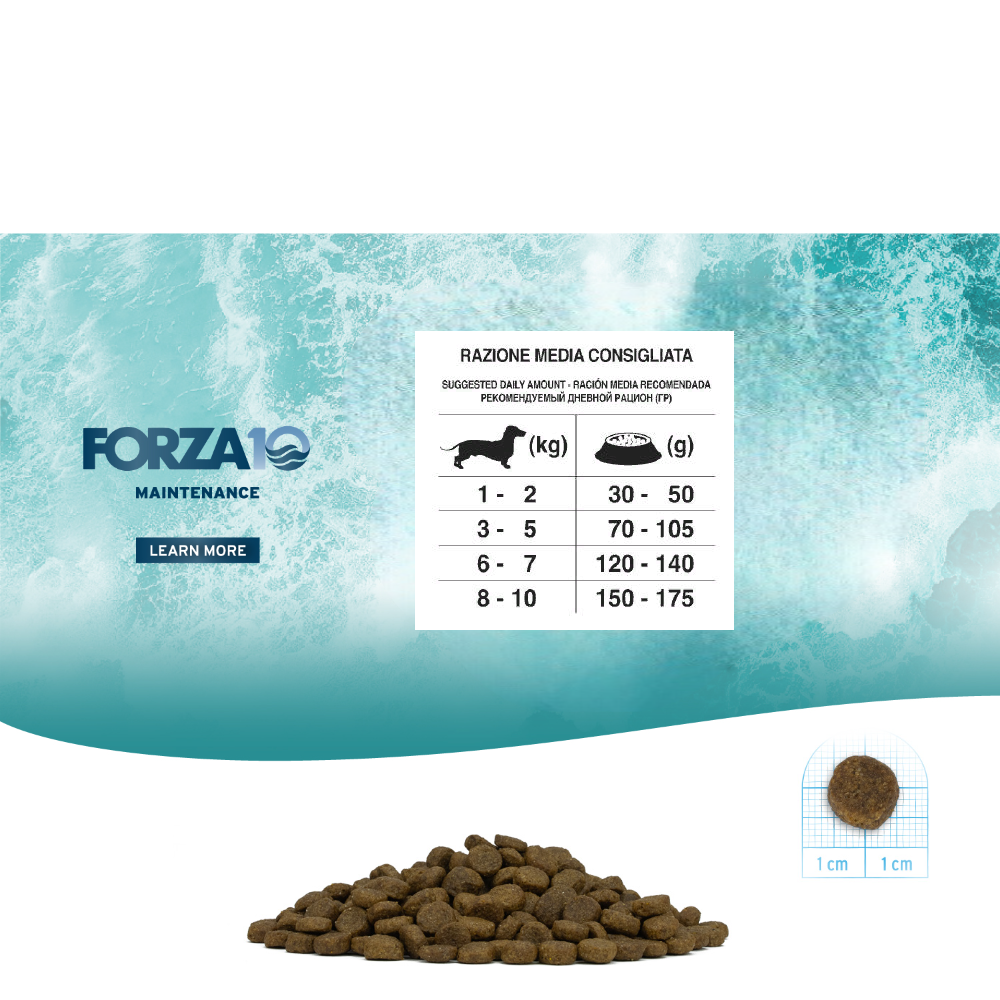 Сухой корм Forza 10 Maintenance Adult Mini Lamb/Rice для взрослых собак мелких пород