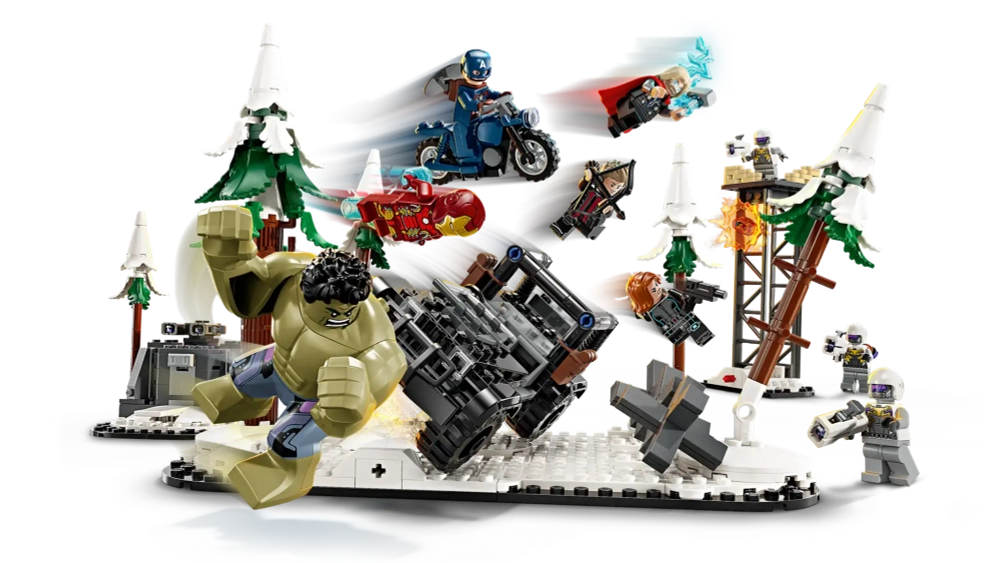 Конструктор LEGO Marvel 76291 Мстители в сборе: Эра Альтрона