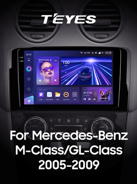 Teyes CC3 2K 9"для Mercedes Benz ML-Class, GL-Class ML350 GL320 X164 2005-2009