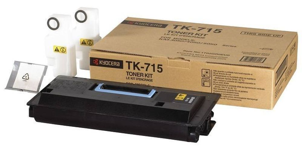 Тонер-картридж KYOCERA TK-715 для KM-3050/4050/5050 (1t02gr0eu0)