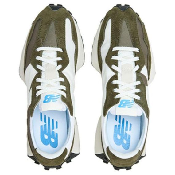 New Balance NB 327 Беговые кроссовки Низкие Армейский зеленый Унисекс