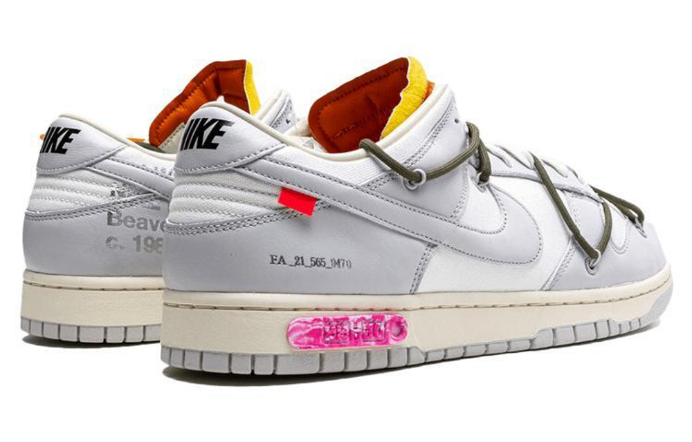 Кроссовки Off-White X Nike Dunk Low The 50 No.22