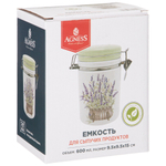 Емкость для сыпучих продуктов 600мл "Душа прованса"