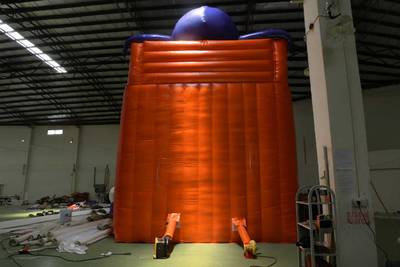 Надувная водная горка «Грозный осьминог», 11×10×9 м