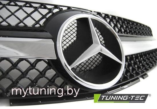 Решетка радиатора CL63 STYLE BLACK CHROM для Mercedes SL R230