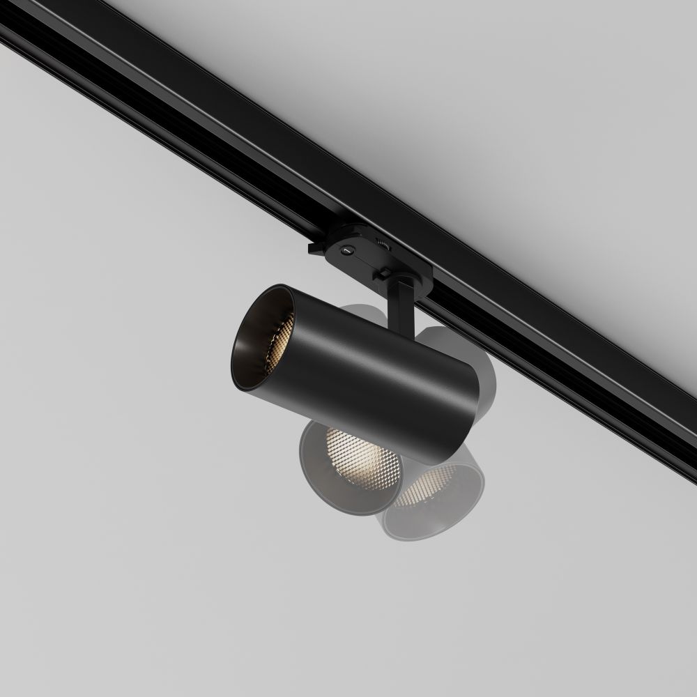 Трековый трехфазный светодиодный светильник Maytoni Trinity   TR197-3-12WCCT-M-B