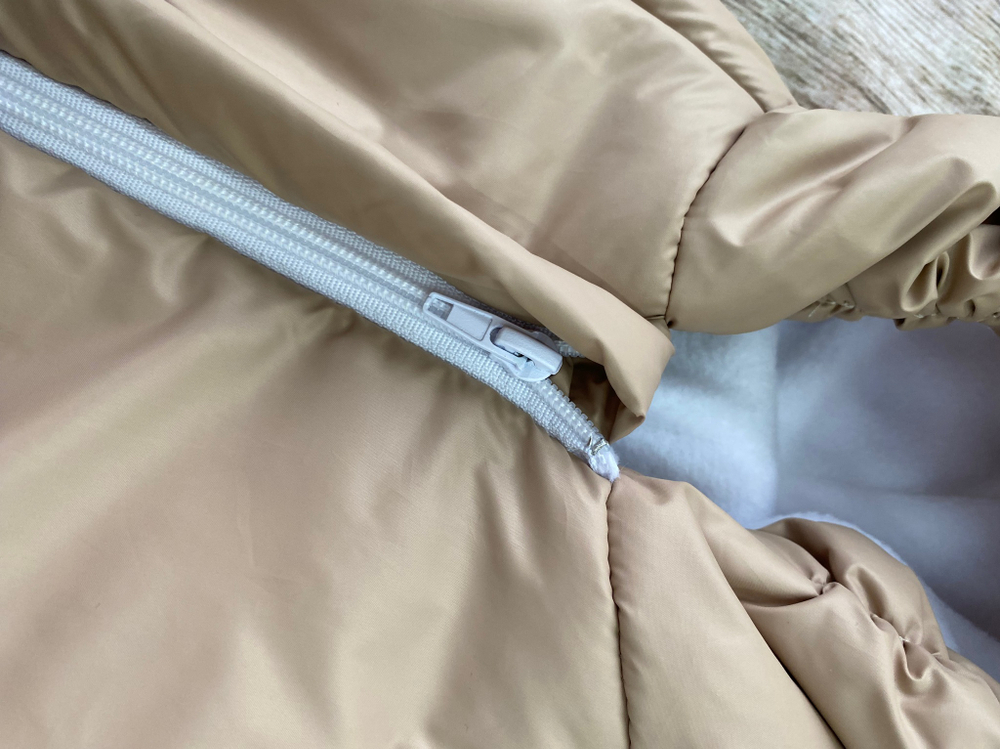 Конверт на выписку + комбинезон "Tan Kids" (демисезоный) (Цвет: Серый)