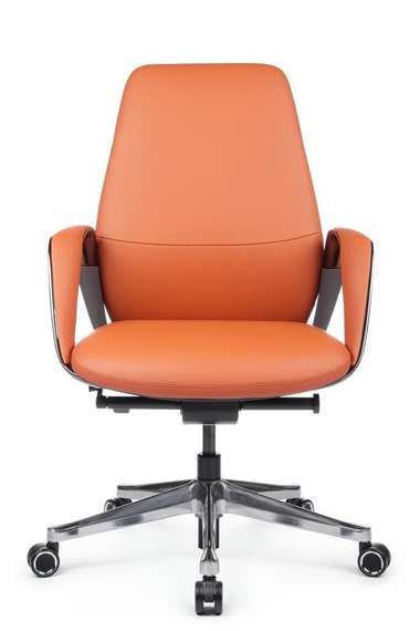 Кресло Napoli-M YZPN-YR021 Оранжевый/Серый