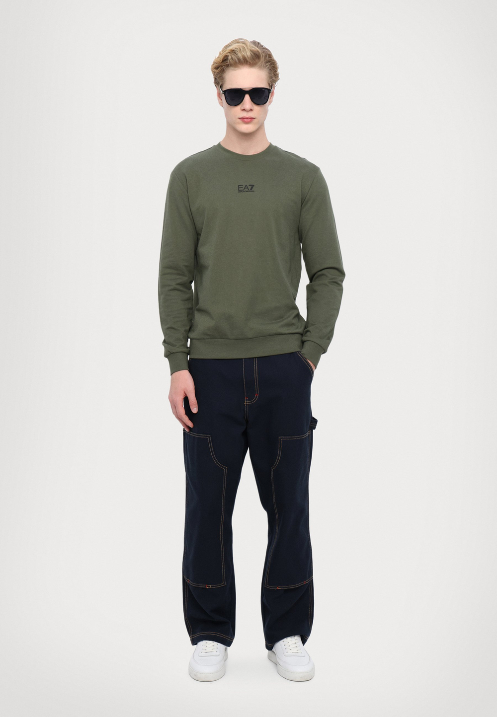 EA7 Emporio Armani UNISEX - Толстовка - Зелёный