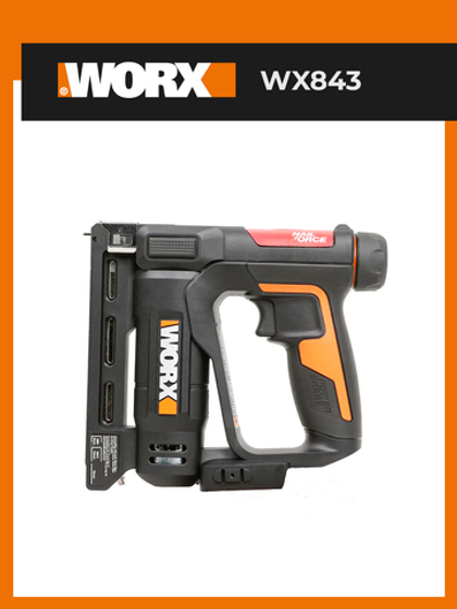 Степлер аккумуляторный WORX WX843