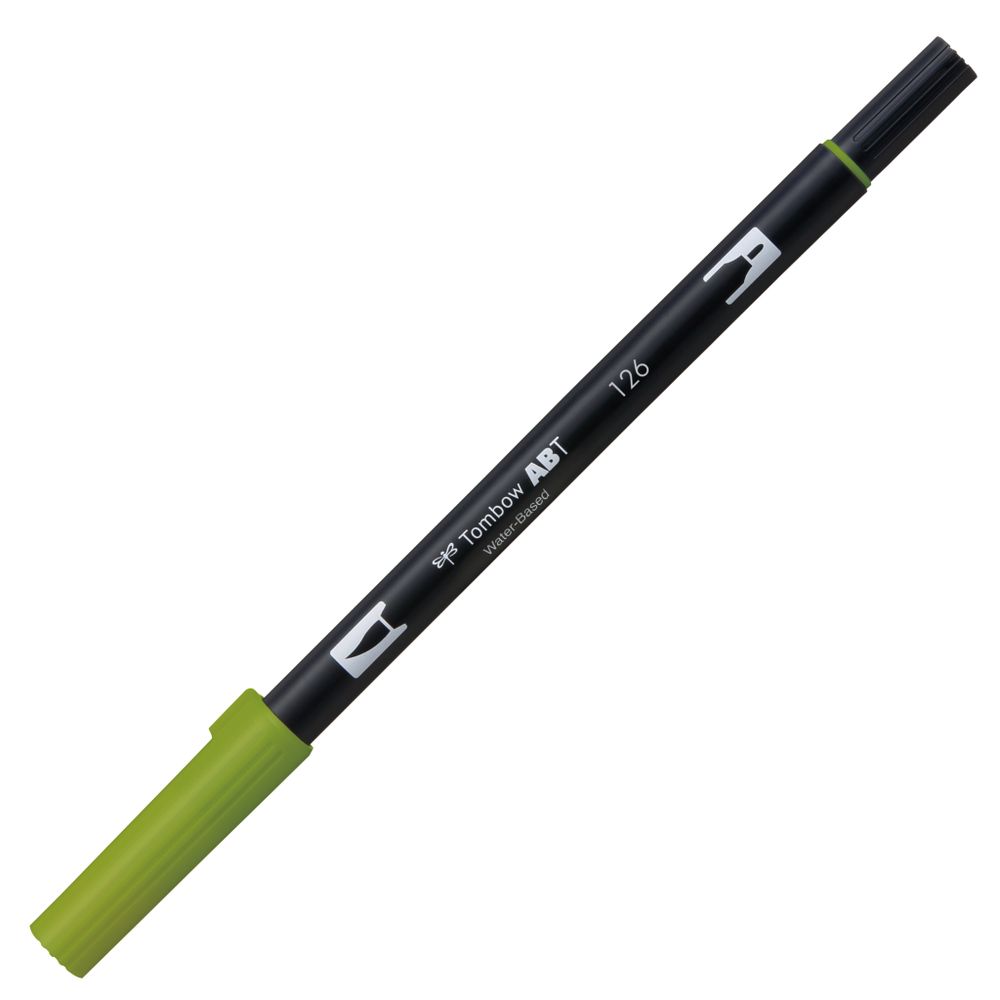 Tombow AB-T Dual Brush-Pen: 126 Light Olive