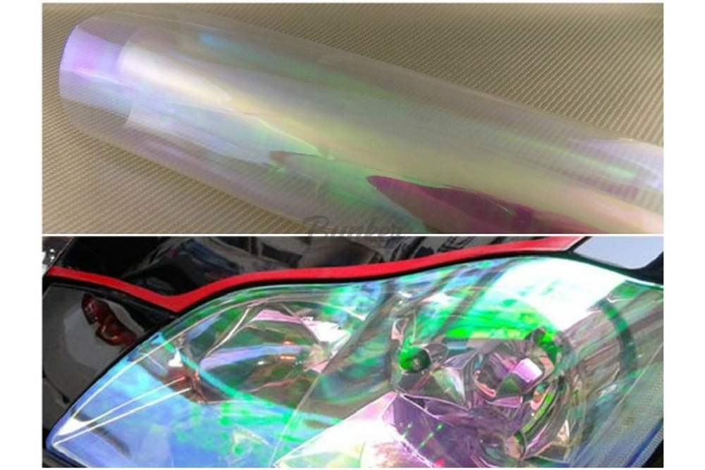 Тонировочная пленка для фар - прозрачный хамелион