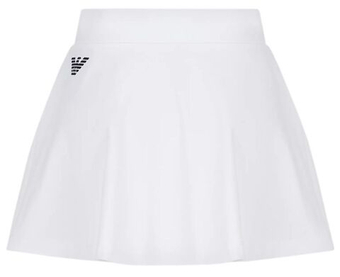 Теннисная юбка EA7 Woman Jersey Miniskirt - белый
