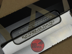 Нож Extrema Ratio Fulcrum - черная рукоять, светлый клинок сатин