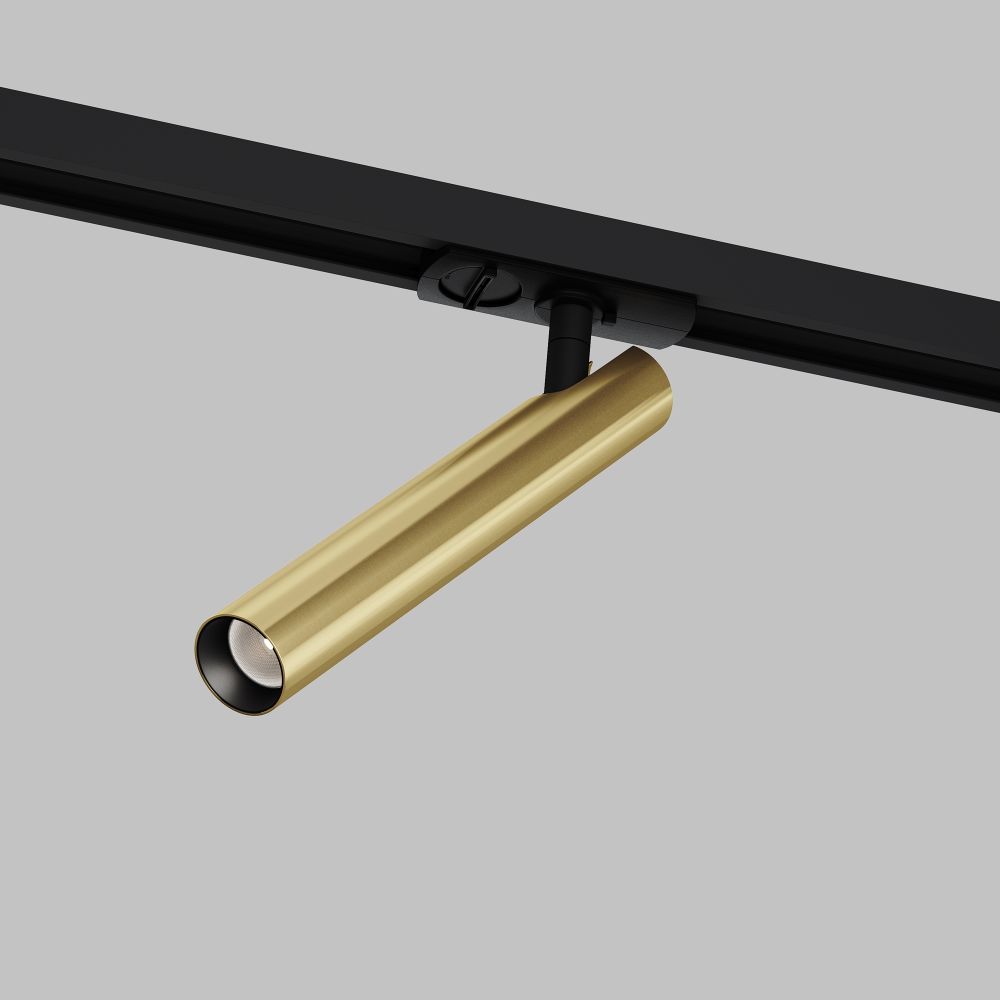 Трековый однофазный светодиодный светильник Maytoni   TR141-1-6W4K-M-BS