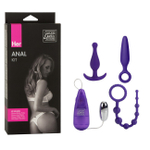 Анальный набор Hers Anal Kit (Цвет: филетовый, серебряный)