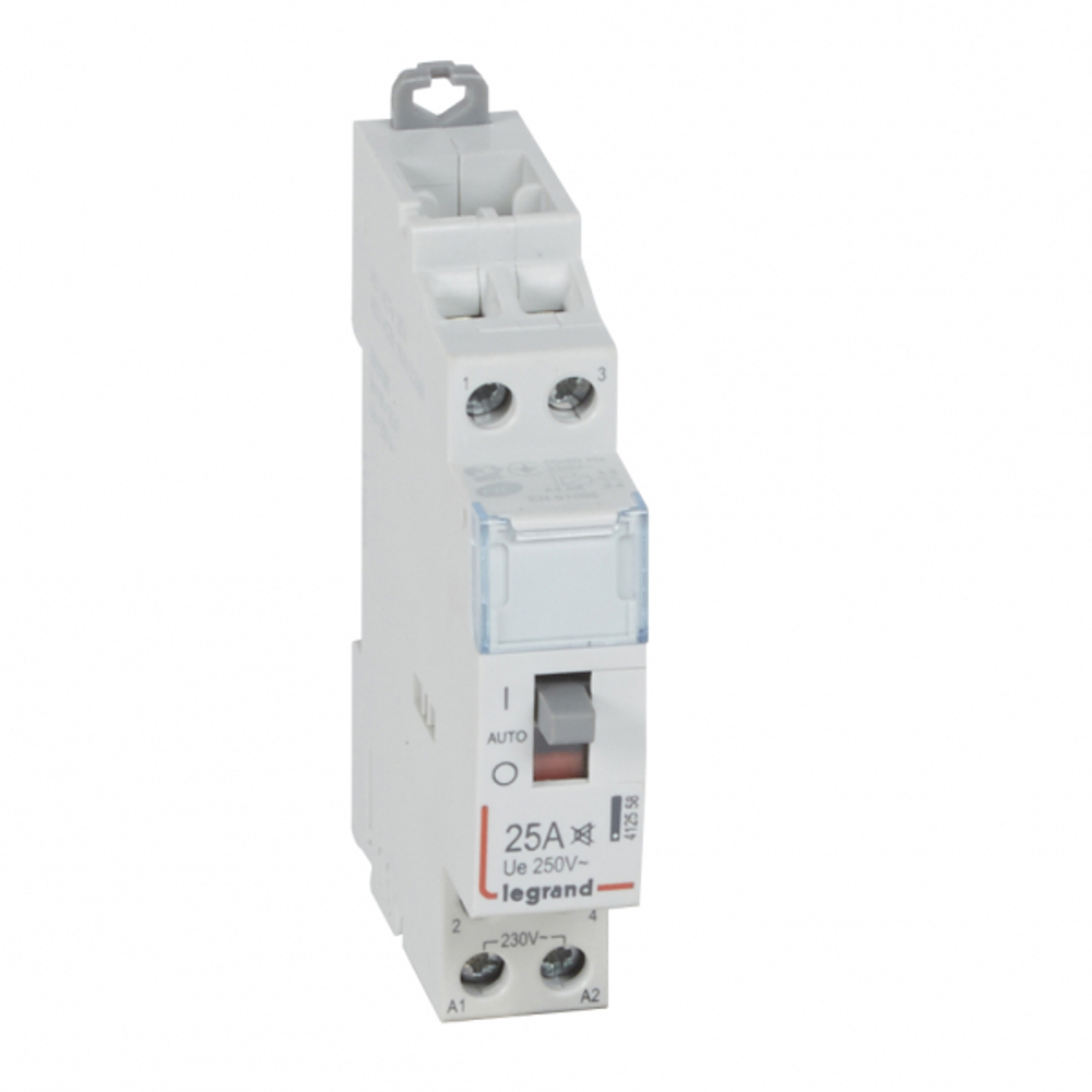 Контактор модульный 25А 230В 2НО б/ш.руч. CX3 412558 Legrand