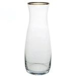 Графин AMPHORA 1180 мл (золотая кайма)