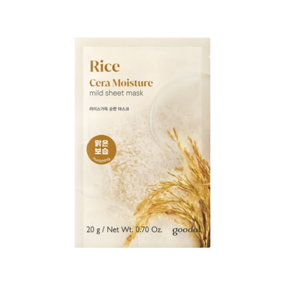 Goodal Rice Cera Moisture Mild Sheet Mask 1шт
