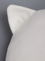 Шапка для девочки осенняя с митенками и снудом