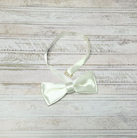 Галстук бабочка классика, лайм глянец