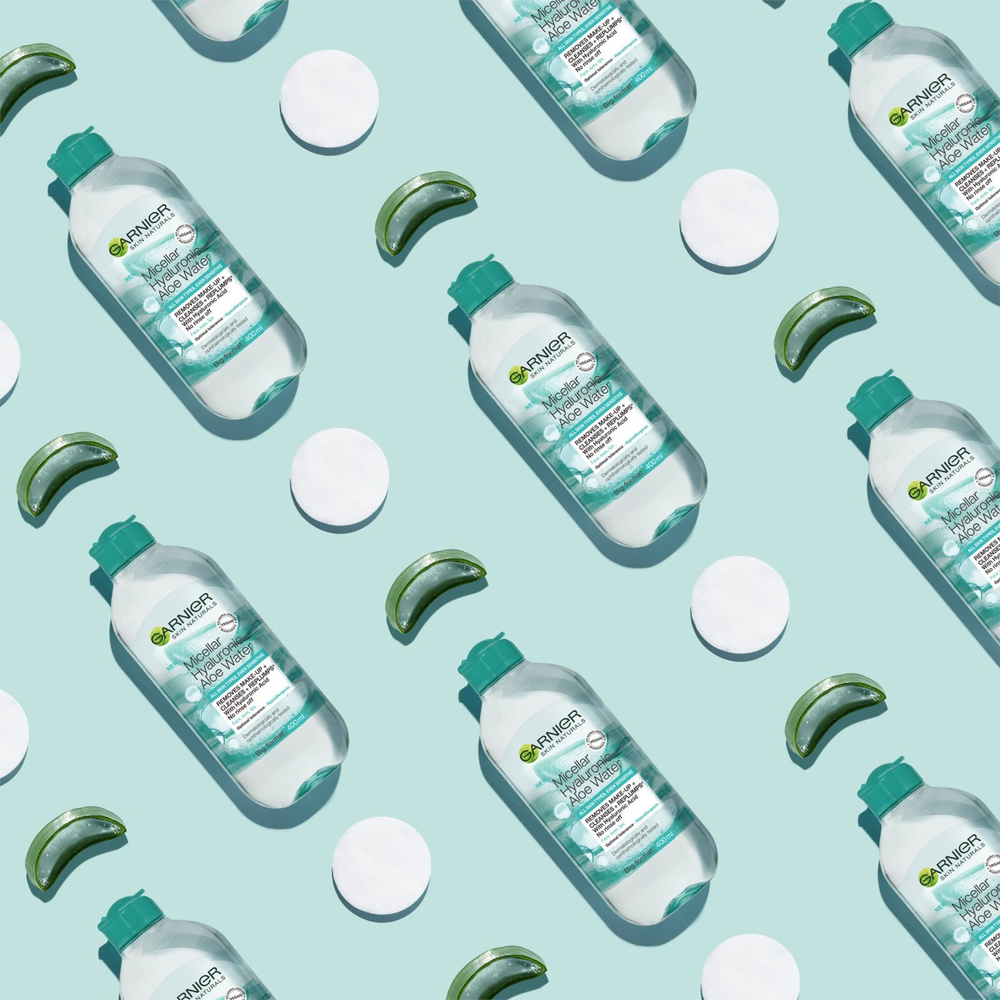 Garnier Skin Naturals Micellar Hyaluronic Aloe Water - мицеллярная вода /   400  ml  / GTIN 3600542396585