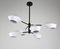 Подвесная люстра Lumina Deco Romina LDP 6037-6 WT+BK