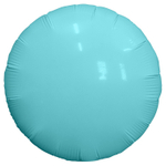 Шар фольгированный Круг 45 см (Голубой)