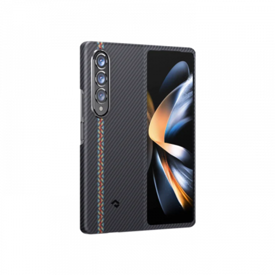 Чехол Pitaka Fusion Weaving Air Case для Samsung Galaxy Z Fold4, Rhapsody, кевлар (арамид)