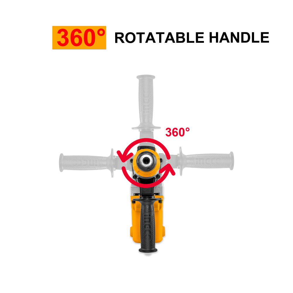 Перфоратор SDS-Plus INGCO RH10506 INDUSTRIAL 1050 Вт 4,5 Дж