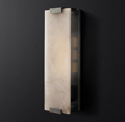 Wall design lamp Flagstoneby Tall Light Room (Black)