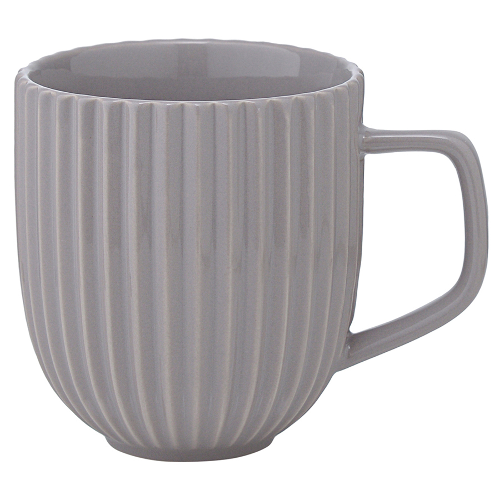 Набор из двух кружек темно-серого цвета из коллекции edge, 400 мл