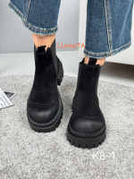 Ботинки нат. кожа по 6 пар (36-40)р./ k8-1