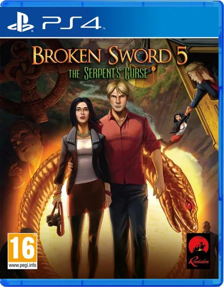 PS4 Broken Sword 5: The Serpent's Curse (Новый, Русские субтитры, CUSA-02500)