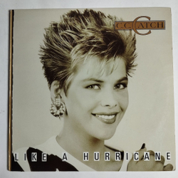 Винтажная виниловая пластинка LP C.C. Catch Like A Hurricane (Spain 1987) Dancing In Shadows