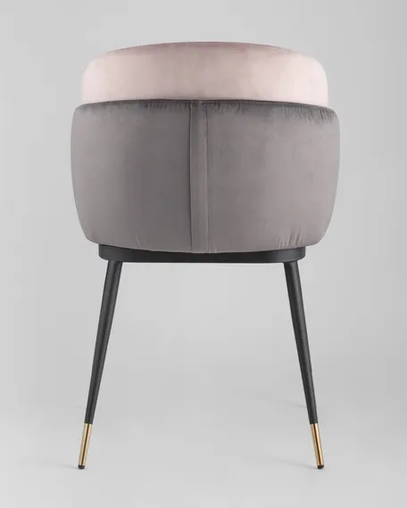 Стул Penn пыльно-розовый/серый