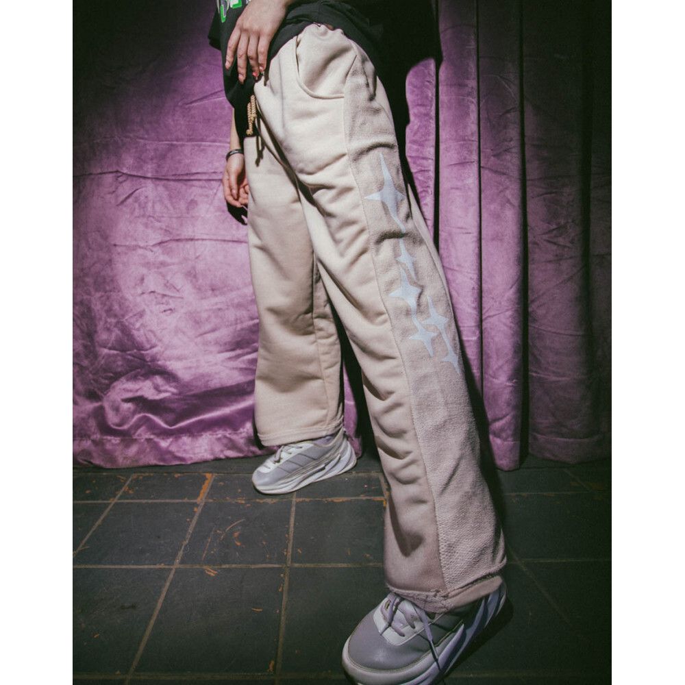 Брюки SoWhat? Space Широкие Крем