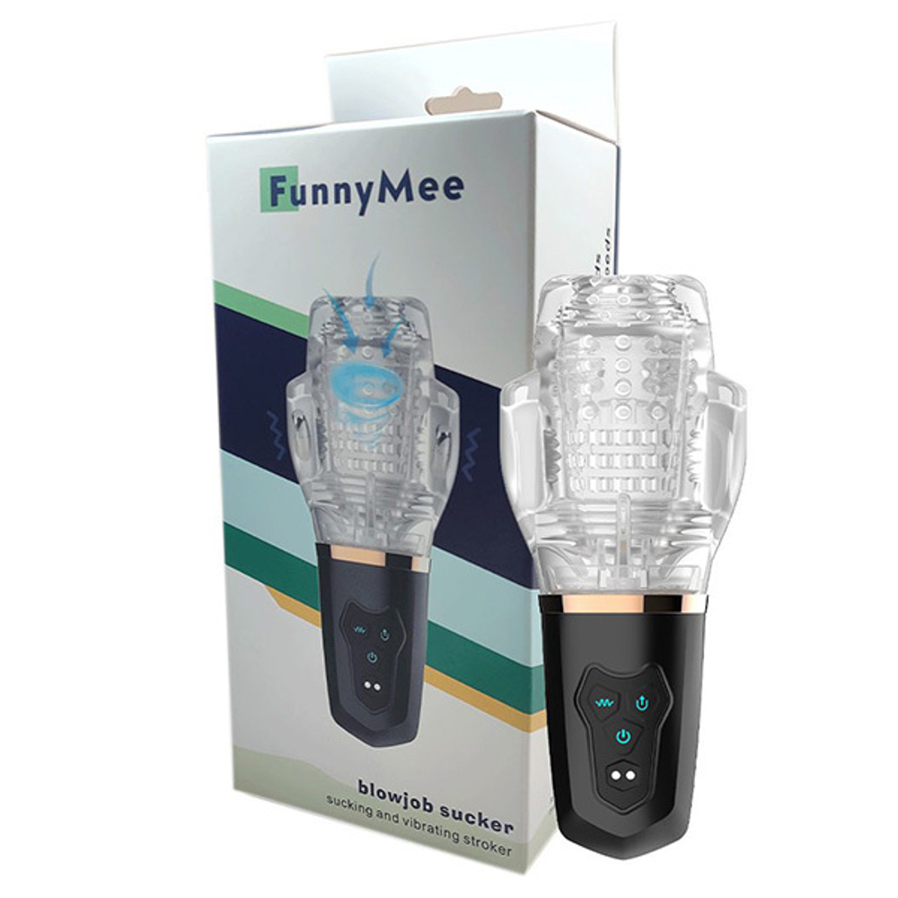 Автоматический мастурбатор с функциями вибрации и всасывания Secwell SW1097