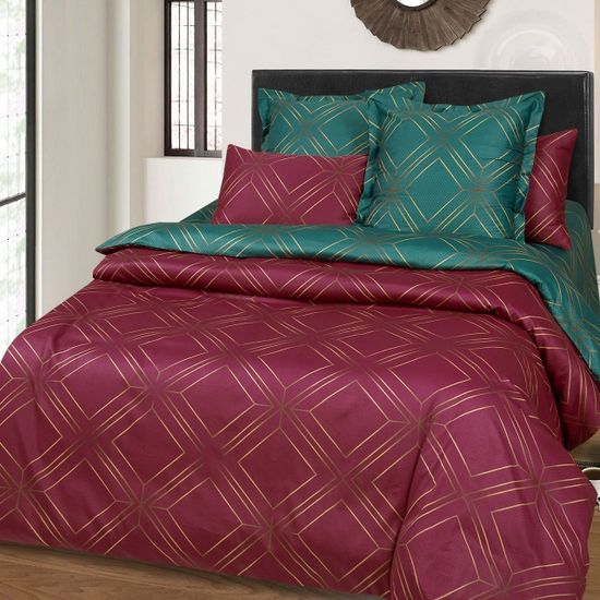 Семейный комплект постельного белья Шарль сатин