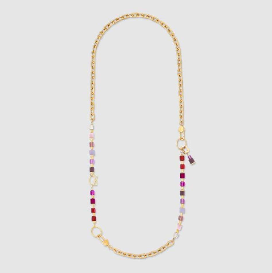 Колье Coeur de Lion Purple-Red 4712/10-0803
