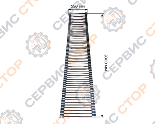Транспортер копалки однорядной, Польша