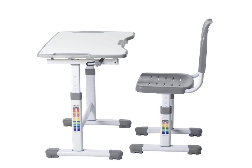 Комплект растущей детской мебели Fundesk Sole II парта + стул