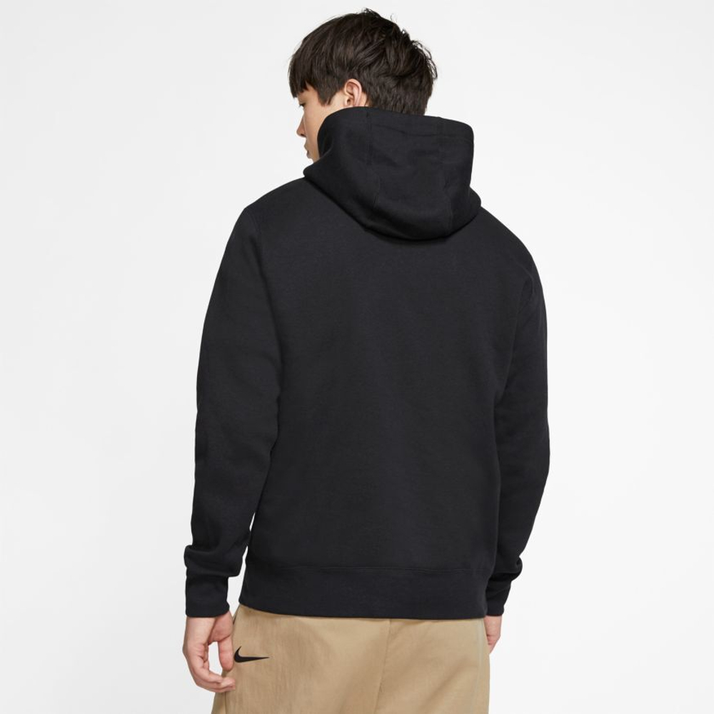 Куртка теннисная Nike Sportswear Club Hoodie PO BB - Black