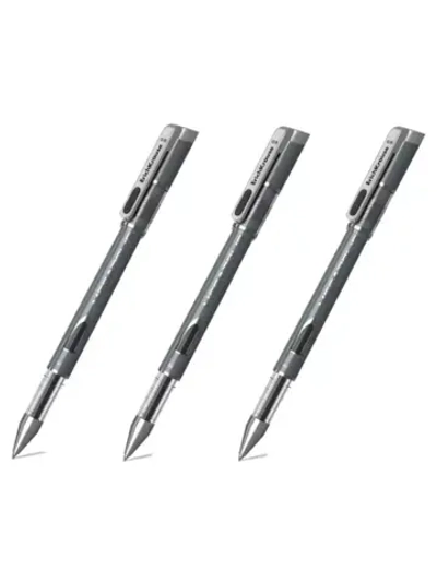 Ручка 3 шт гел MEGAPOLIS GEL 0,5 мм черн