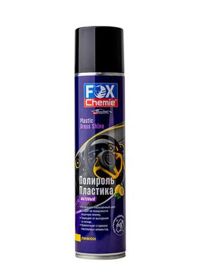 Fox Chemie  Полироль пластика матовый с ароматом лимона  400 мл