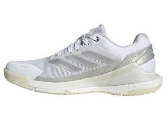 Женские кросовки для Padel Adidas Crazyquick Boost Padel - cloud white/silver metallic/zero metallic
