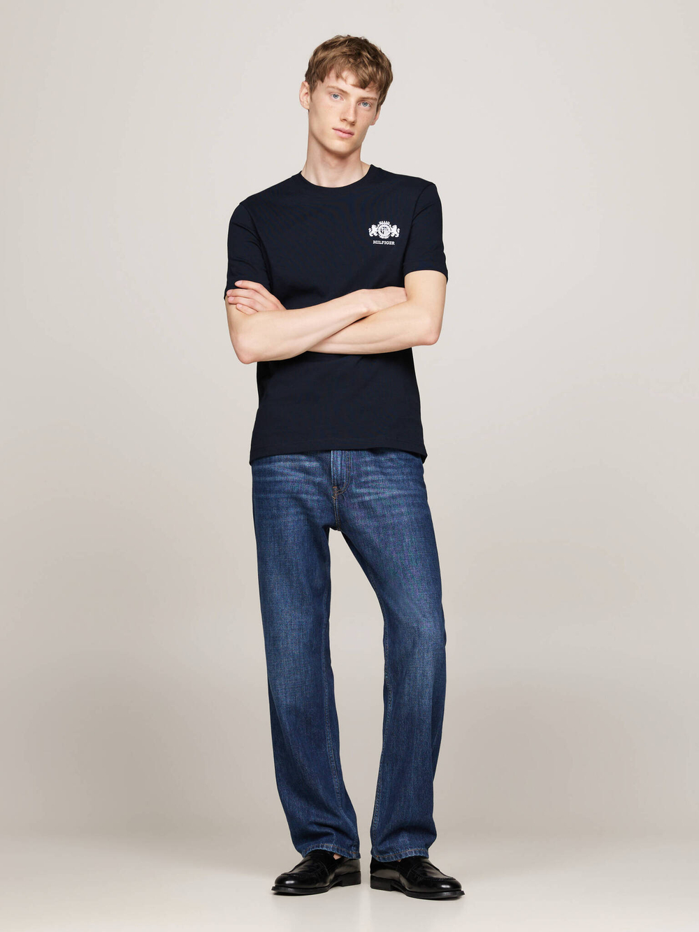 Футболка EMBRO Tommy Hilfiger - темно-синий(MW0MW37284)